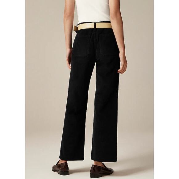 J. Crew Sailor slim-wide pant in stretch corduroy black size 29 - Picture 2 of 5